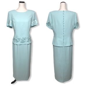 Adrianna Papell mother of the bride tiered dress